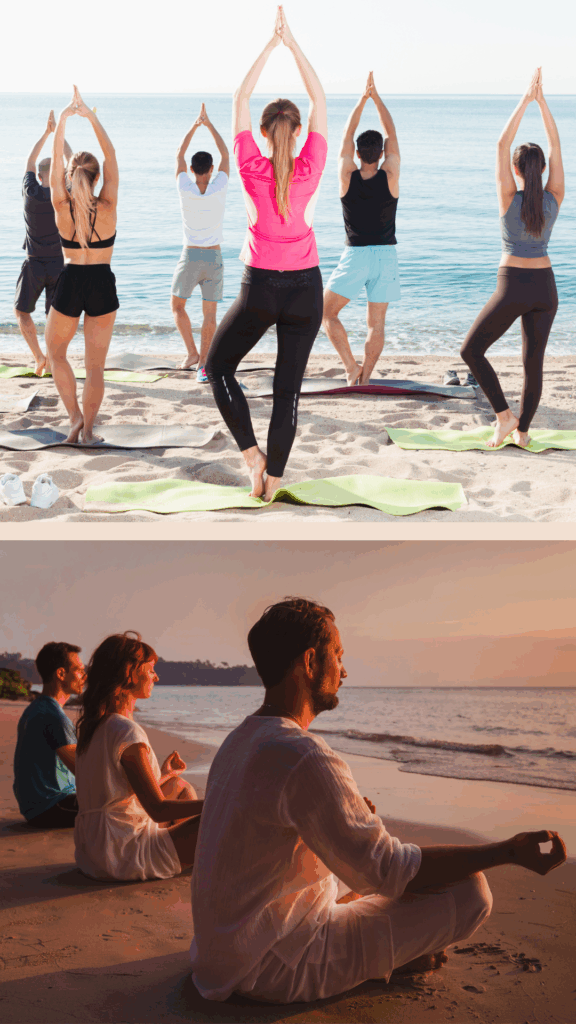 Hatha Yoga an der Ostsee in Kühlungsborn als Teamevent mit der Firma